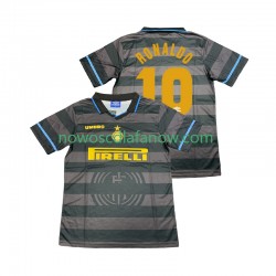 Koszulka Inter Mediolan Ronaldo 10 1997 Retro Męska Trzeci Komplet 1998 Krótkie Rękawy