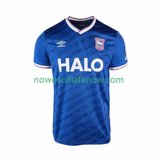 Koszulka Ipswich Town Męska Domowy Komplet 2025-2026 Krótkie Rękawy