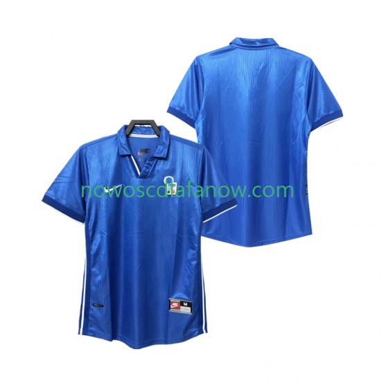 Koszulka Reprezentacja Włoch Retro Męska Domowy Komplet 1998 Krótkie Rękawy