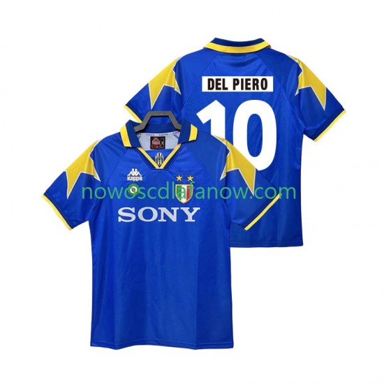 Koszulka Juventus DEL PIERO 10 1995 1996 Retro Męska Wyjazdowy Komplet Krótkie Rękawy