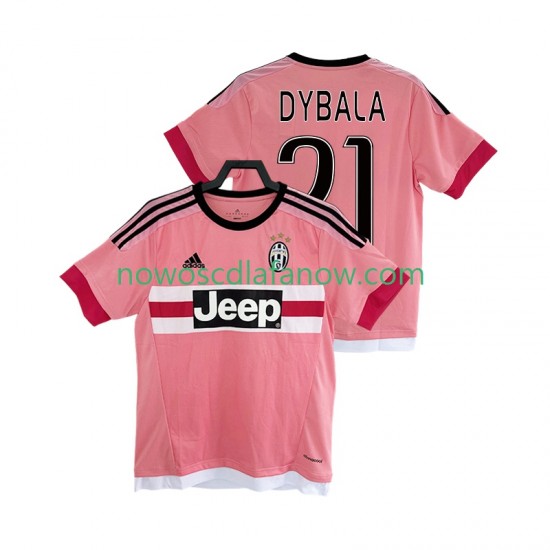 Koszulka Juventus DYBALA 21 2016 2017 Retro Męska Wyjazdowy Komplet Krótkie Rękawy