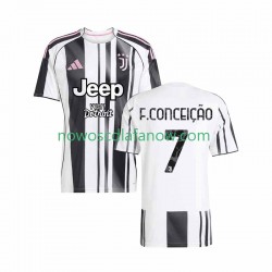 Koszulka Juventus Francisco Conceicao 7 Męska Domowy Komplet 2025-2026 Krótkie Rękawy