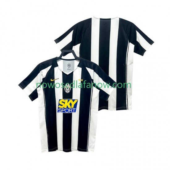 Koszulka Juventus 2005 Retro Męska Domowy Komplet 2004 Krótkie Rękawy