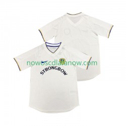Koszulka Leeds United 2000 2001 Retro Męska Domowy Komplet Krótkie Rękawy