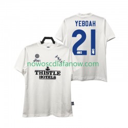 Koszulka Leeds United YEBOAH 21 1995 1996 Retro Męska Domowy Komplet Krótkie Rękawy
