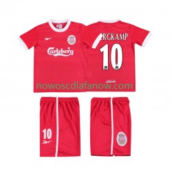 Koszulka Liverpool BERGKAMP 10 LWP 1997 Retro Dziecięca Domowy Komplet 1998 Krótkie Rękawy