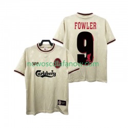 Koszulka Liverpool FOWLER 9 1996 1997 Retro Męska Wyjazdowy Komplet Krótkie Rękawy