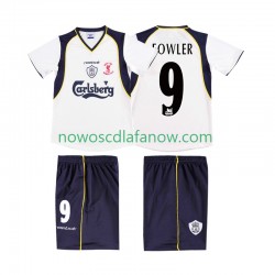 Koszulka Liverpool FOWLER 9 LWP 2001 Retro Męska Wyjazdowy Komplet 2002 Krótkie Rękawy