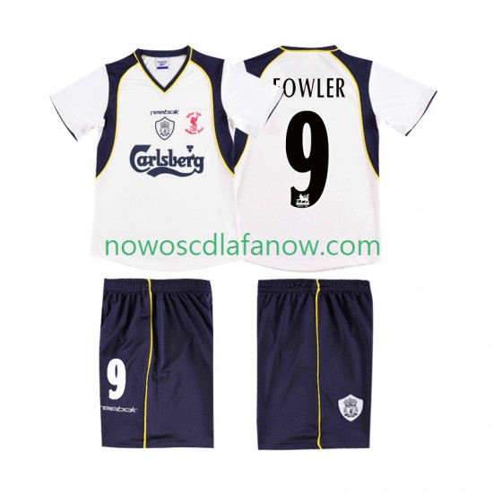 Koszulka Liverpool FOWLER 9 LWP 2001 Retro Męska Wyjazdowy Komplet 2002 Krótkie Rękawy