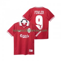 Koszulka Liverpool FOWLER 9 1996 Retro Męska Domowy Komplet 1998 Krótkie Rękawy