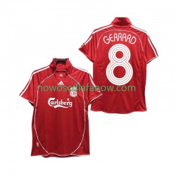 Koszulka Liverpool GERRARD 8 Retro Męska Domowy Komplet 2008 2006 Krótkie Rękawy