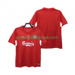 Koszulka Liverpool 2005 Retro Męska Domowy Komplet 2004 Krótkie Rękawy