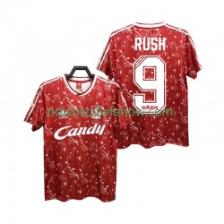 Koszulka Liverpool Rush 9 1989 1991 Retro Męska Domowy Komplet Krótkie Rękawy