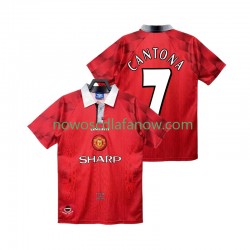 Koszulka Manchester United CANTONA 7 1996 1997 Retro Męska Domowy Komplet Krótkie Rękawy