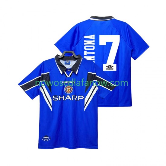 Koszulka Manchester United CANTONA 7 1996 Retro Męska Trzeci Komplet 1998 Krótkie Rękawy