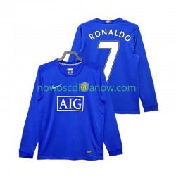 Koszulka Manchester United Cristiano Ronaldo 7 2009 Retro Męska Trzeci Komplet 2008 Długie Rękawy