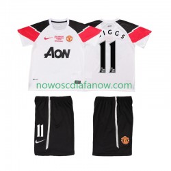 Koszulka Manchester United GIGGS 11 Champions League 2012 Retro Dziecięca Trzeci Komplet 2011 Krótkie Rękawy
