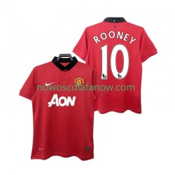 Koszulka Manchester United ROONEY 10 2013 2014 Retro Męska Domowy Komplet Krótkie Rękawy
