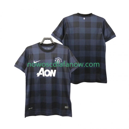 Koszulka Manchester United 2013 2014 Retro Męska Wyjazdowy Komplet Krótkie Rękawy