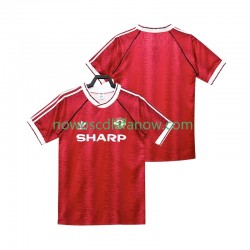 Koszulka Manchester United 1990 1992 Retro Męska Domowy Komplet Krótkie Rękawy