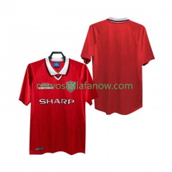 Koszulka Manchester United 2000 Retro Męska Domowy Komplet 1999 Krótkie Rękawy