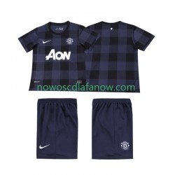 Koszulka Manchester United 2013 2014 Retro Dziecięca Wyjazdowy Komplet Krótkie Rękawy