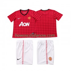 Koszulka Manchester United 2012 2013 Retro Dziecięca Domowy Komplet Krótkie Rękawy