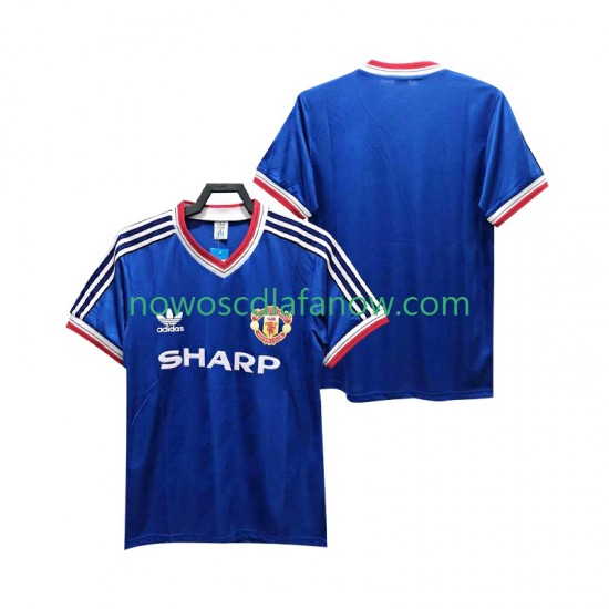 Koszulka Manchester United 1986 1988 Retro Męska Trzeci Komplet Krótkie Rękawy