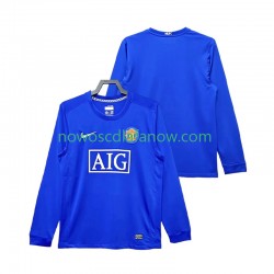 Koszulka Manchester United 2009 Retro Męska Trzeci Komplet 2008 Długie Rękawy