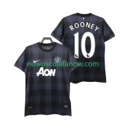 Koszulka Manchester United Rooney 10 2013 2014 Retro Męska Wyjazdowy Komplet Krótkie Rękawy