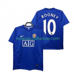 Koszulka Manchester United Rooney 10 2009 Retro Męska Trzeci Komplet 2008 Krótkie Rękawy