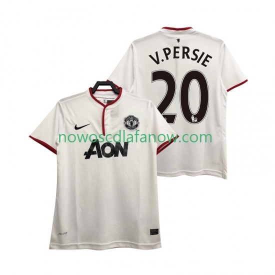 Koszulka Manchester United V PERSIE 20 2013 2014 Retro Męska Trzeci Komplet Krótkie Rękawy