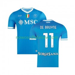 Koszulka Napoli Kevin De Bruyne 11 Męska Domowy Komplet 2025-2026 Krótkie Rękawy