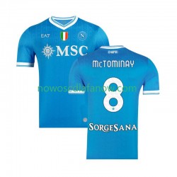 Koszulka Napoli Scott McTominay 8 Męska Domowy Komplet 2025-2026 Krótkie Rękawy