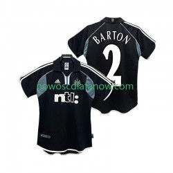 Koszulka Newcastle United BARTON 2 2000 2001 Retro Męska Wyjazdowy Komplet Krótkie Rękawy
