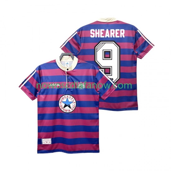 Koszulka Newcastle United SHEARER 9 1995 1997 Retro Męska Wyjazdowy Komplet Krótkie Rękawy