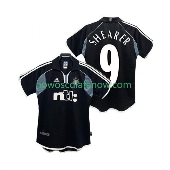 Koszulka Newcastle United SHEARER 9 2000 2001 Retro Męska Wyjazdowy Komplet Krótkie Rękawy