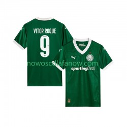 Koszulka Palmeiras Vitor Roque 9 Męska Domowy Komplet 2025-2026 Krótkie Rękawy