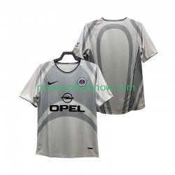 Koszulka Paris Saint-Germain 2001 Retro Męska Wyjazdowy Komplet 2002 Krótkie Rękawy