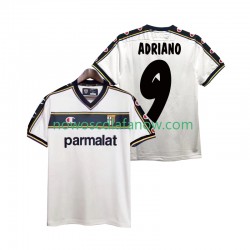 Koszulka Parma ADRIANO 9 2003 Retro Męska Wyjazdowy Komplet 2002 Krótkie Rękawy