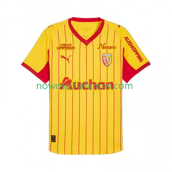 Koszulka RC Lens Męska Domowy Komplet 2025-2026 Krótkie Rękawy