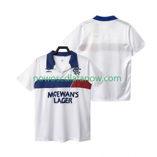 Koszulka Rangers Retro Męska Wyjazdowy Komplet 1994 Krótkie Rękawy