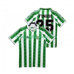 Koszulka Real Betis FINIDI 25 1996 1997 Retro Męska Domowy Komplet Krótkie Rękawy