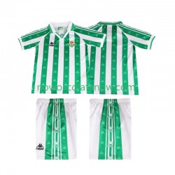 Koszulka Real Betis 1996 1997 Retro Dziecięca Domowy Komplet Krótkie Rękawy
