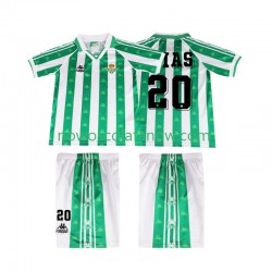 Koszulka Real Betis Tomas Olias 20 1996 1997 Retro Dziecięca Domowy Komplet Krótkie Rękawy