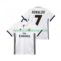 Koszulka Real Madryt CRISTIANO RONALDO 7 2017 2018 Retro Męska Domowy Komplet Krótkie Rękawy