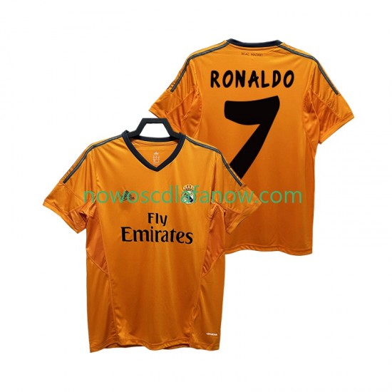 Koszulka Real Madryt CRISTIANO RONALDO 7 2013 2014 Retro Męska Trzeci Komplet Krótkie Rękawy