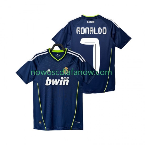 Koszulka Real Madryt Cristiano Ronaldo 7 Retro Męska Wyjazdowy Komplet 2011 2010 Krótkie Rękawy