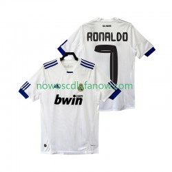 Koszulka Real Madryt Cristiano Ronaldo 7 Retro Męska Domowy Komplet 2011 2010 Krótkie Rękawy