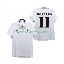 Koszulka Real Madryt RONALDO 11 2003 Retro Męska Domowy Komplet 2002 Krótkie Rękawy